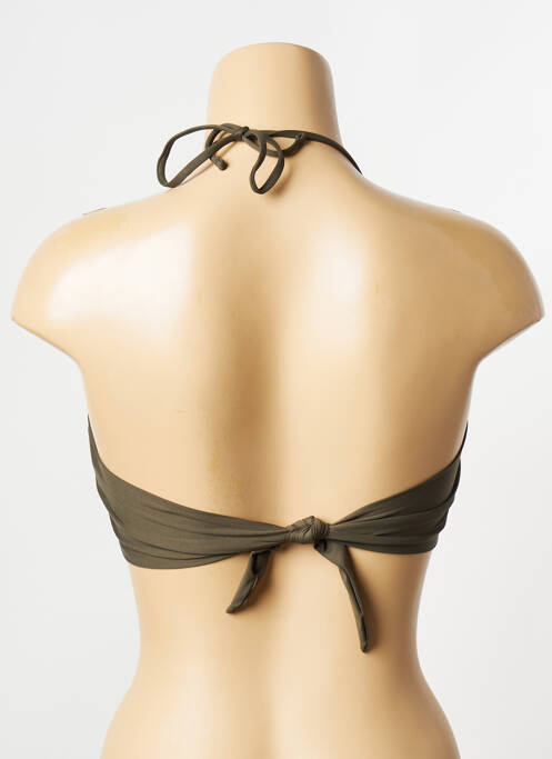 Haut de maillot de bain vert BANANA MOON pour femme