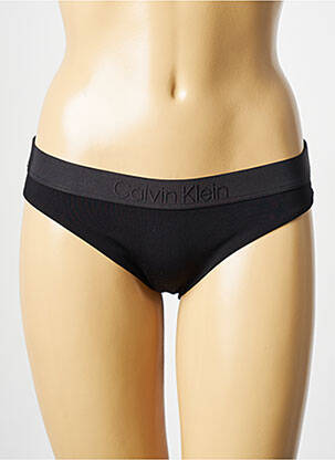Bas de maillot de bain noir CALVIN KLEIN femme