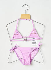 Maillot de bain 2 pièces violet BANANA MOON pour fille seconde vue