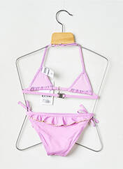 Maillot de bain 2 pièces violet BANANA MOON pour fille seconde vue
