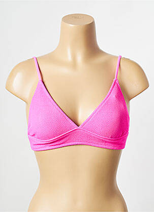 Haut de maillot de bain rose BANANA MOON femme