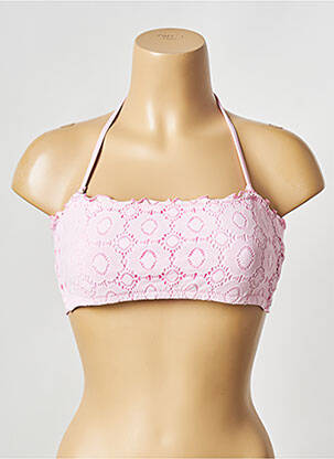 Haut de maillot de bain rose BANANA MOON femme