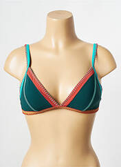 Haut de maillot de bain vert BANANA MOON pour femme seconde vue