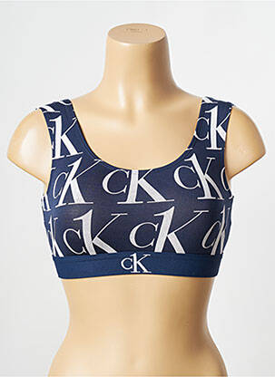 Soutien-gorge bleu CALVIN KLEIN femme