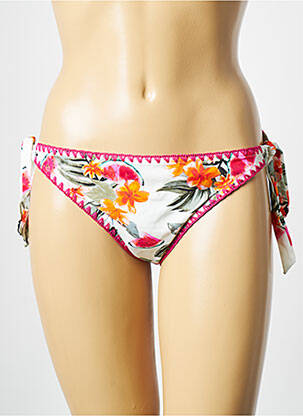 Bas de maillot de bain blanc BANANA MOON femme