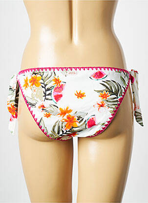 Bas de maillot de bain blanc BANANA MOON femme