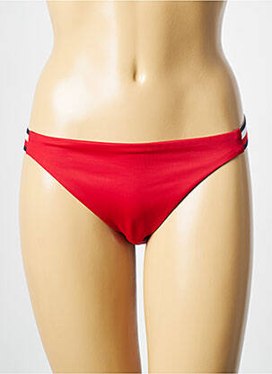 Bas de maillot de bain rouge TOMMY HILFIGER femme