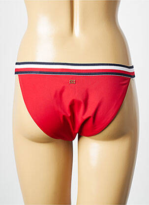 Bas de maillot de bain rouge TOMMY HILFIGER femme