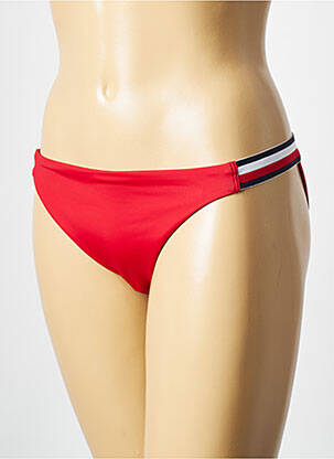 Bas de maillot de bain rouge TOMMY HILFIGER femme