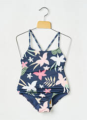 Maillot de bain 1 pièce bleu ROXY pour fille seconde vue