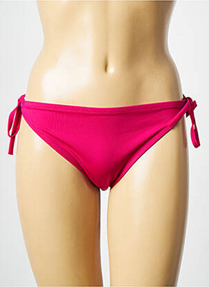 Bas de maillot de bain rose CALVIN KLEIN femme