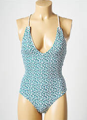 Maillot de bain 1 pièce vert TOMMY HILFIGER pour femme seconde vue