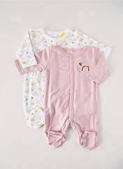 Pyjama rose NAME IT pour fille seconde vue