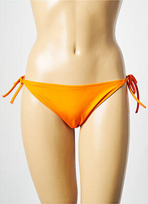 Bas de maillot de bain orange CALVIN KLEIN femme