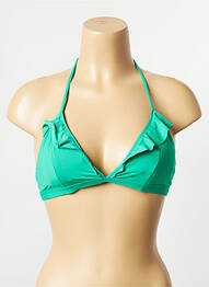 Haut de maillot de bain vert BANANA MOON femme