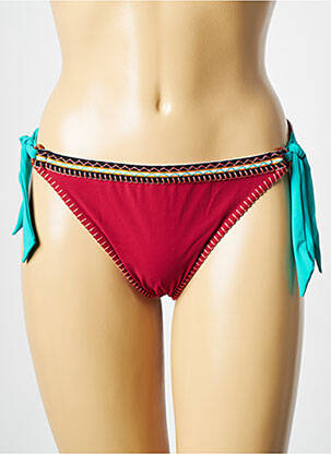Bas de maillot de bain rouge BANANA MOON femme