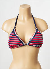 Haut de maillot de bain rouge BANANA MOON pour femme seconde vue