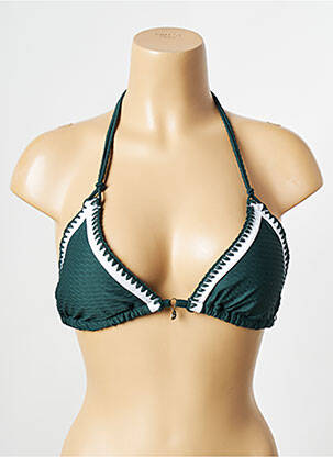 Haut de maillot de bain vert BANANA MOON femme