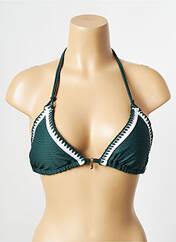 Haut de maillot de bain vert BANANA MOON pour femme seconde vue