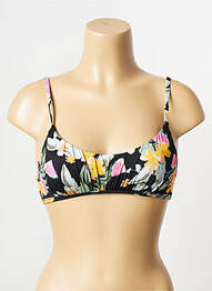 Haut de maillot de bain noir BANANA MOON femme
