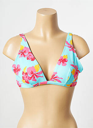 Haut de maillot de bain bleu BANANA MOON femme