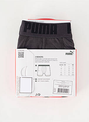 Boxer gris PUMA homme