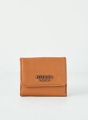 Porte-monnaie marron GUESS femme