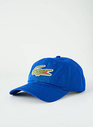 Casquette bleu LACOSTE pour unisexe