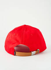 Casquette rouge LACOSTE pour unisexe seconde vue