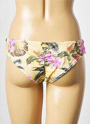 Bas de maillot de bain jaune BANANA MOON femme