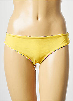 Bas de maillot de bain jaune BANANA MOON femme