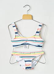 Maillot de bain 2 pièces bleu ROXY pour fille seconde vue