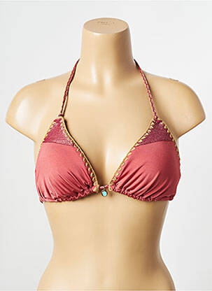 Haut de maillot de bain orange BANANA MOON femme