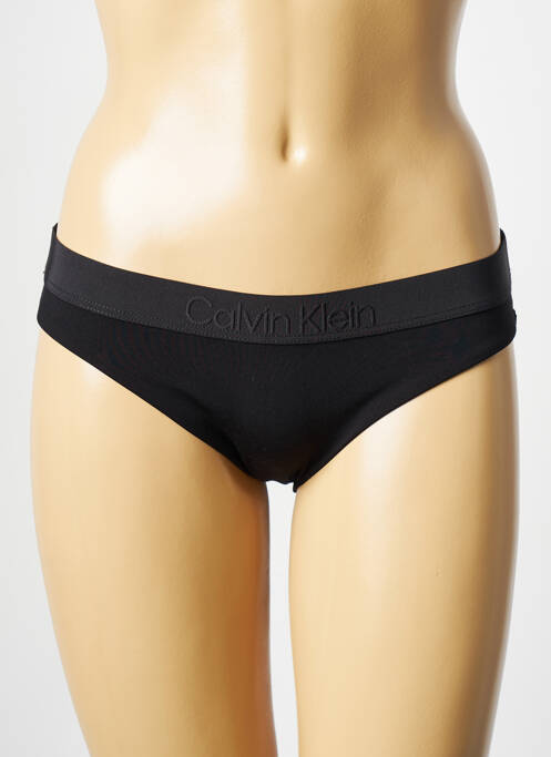 Bas de maillot de bain noir CALVIN KLEIN pour femme