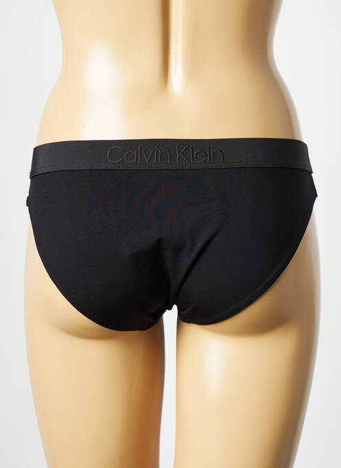 Bas de maillot de bain noir CALVIN KLEIN pour femme