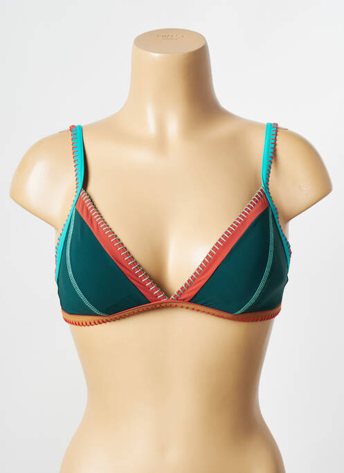 Haut de maillot de bain vert BANANA MOON pour femme