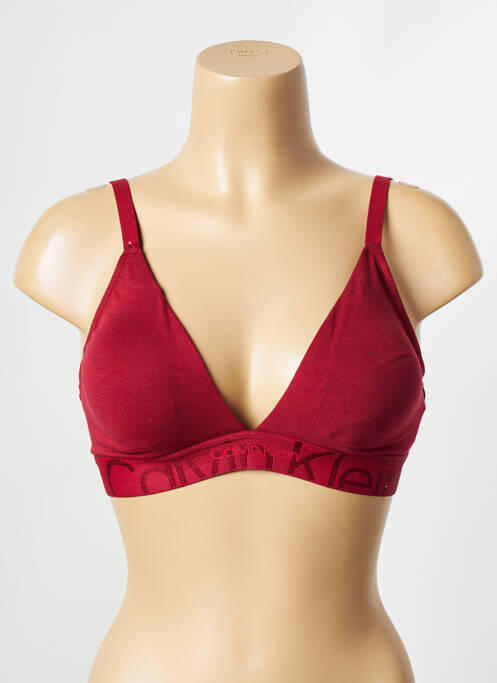 Soutien-gorge rouge CALVIN KLEIN pour femme