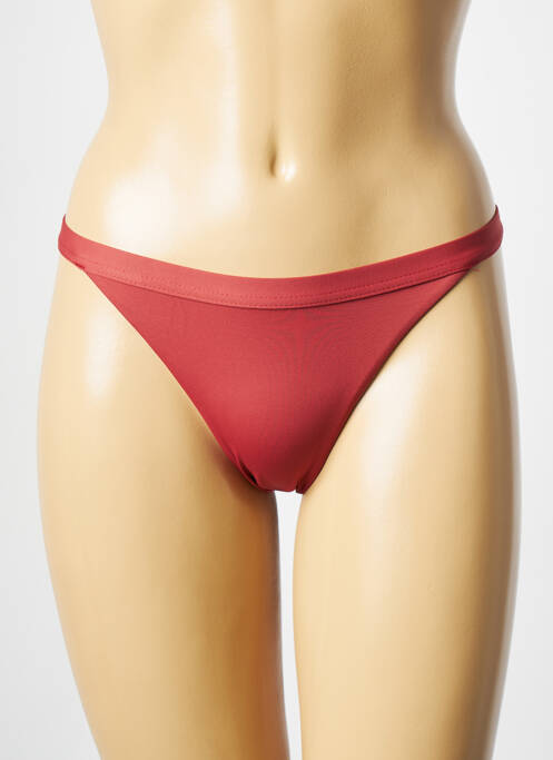Bas de maillot de bain marron BANANA MOON pour femme