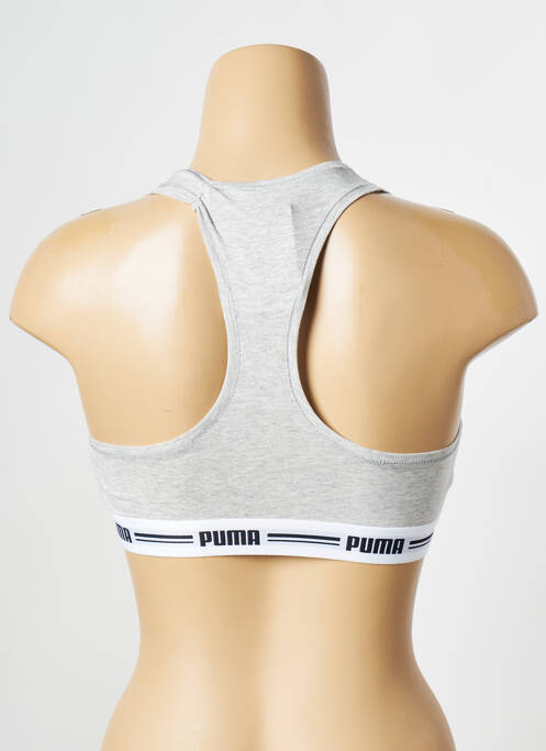 Soutien-gorge gris PUMA pour femme