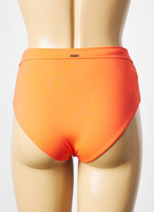 Bas de maillot de bain orange LIVIA pour femme