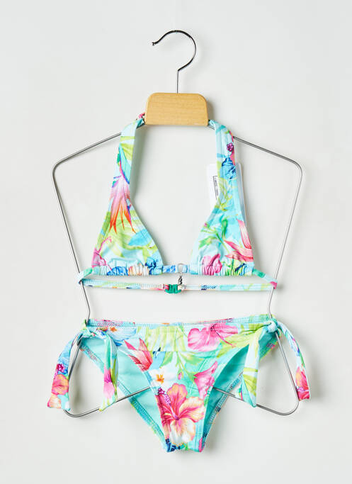 Maillot de bain 2 pièces bleu BANANA MOON pour fille