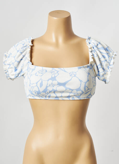 Haut de maillot de bain blanc BILLABONG femme