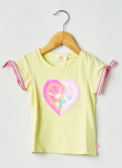 T-shirt jaune BILLIEBLUSH pour fille
