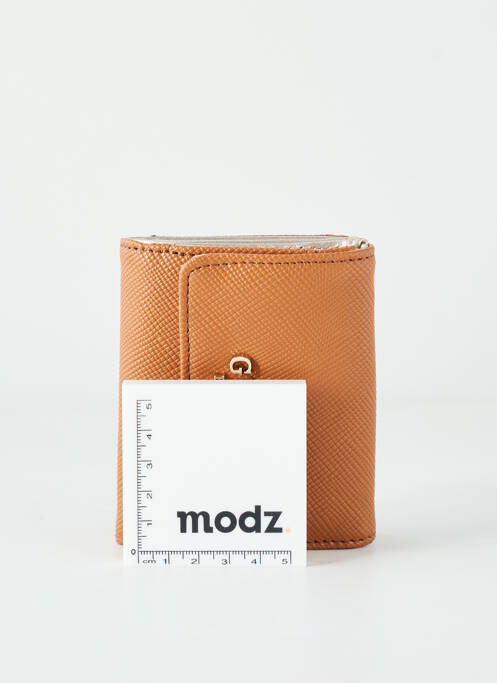 Porte-monnaie marron GUESS pour femme