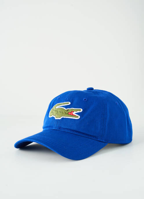 Casquette bleu LACOSTE pour unisexe