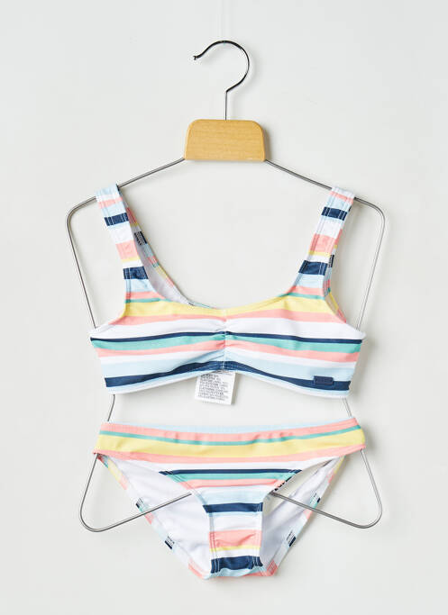 Maillot de bain 2 pièces bleu ROXY pour fille