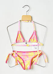 Maillot de bain 2 pièces jaune BANANA MOON pour fille seconde vue