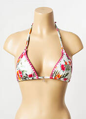 Haut de maillot de bain blanc BANANA MOON pour femme seconde vue