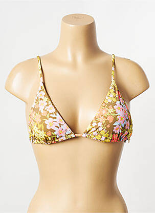 Haut de maillot de bain vert BILLABONG femme