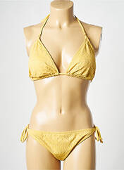Maillot de bain 2 pièces jaune ROXY pour femme seconde vue